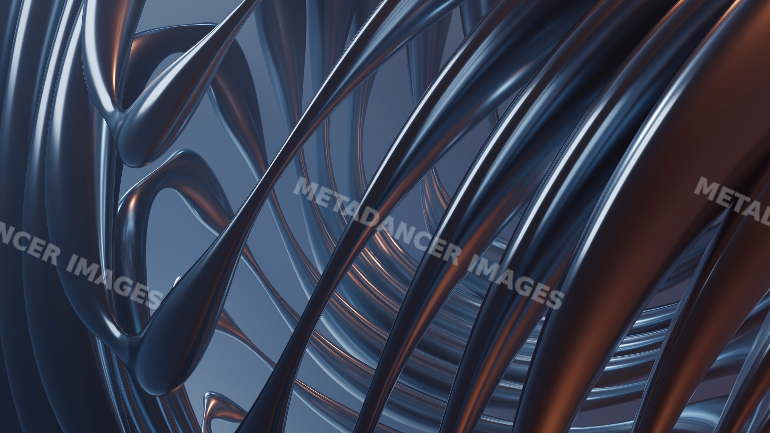 Dna double helix molecule illustration in molecular biology