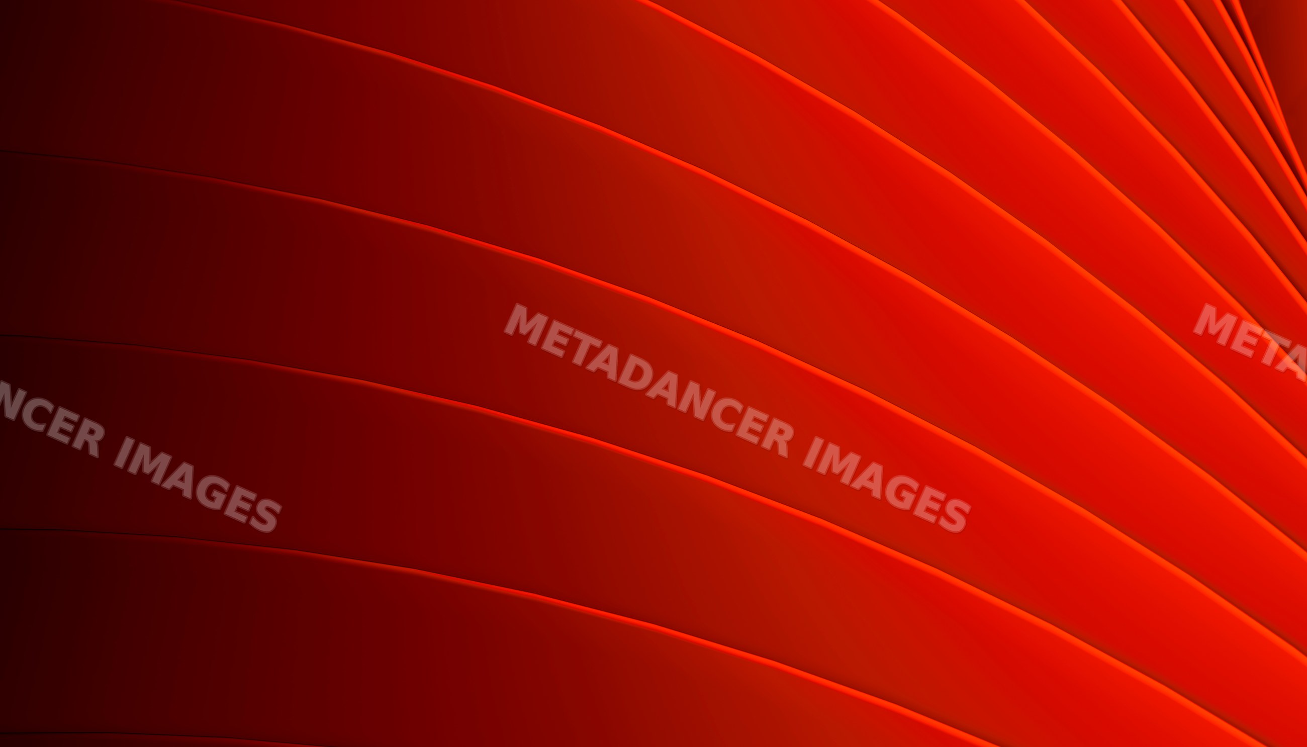 Abstract red and orange curved line geometric pattern background