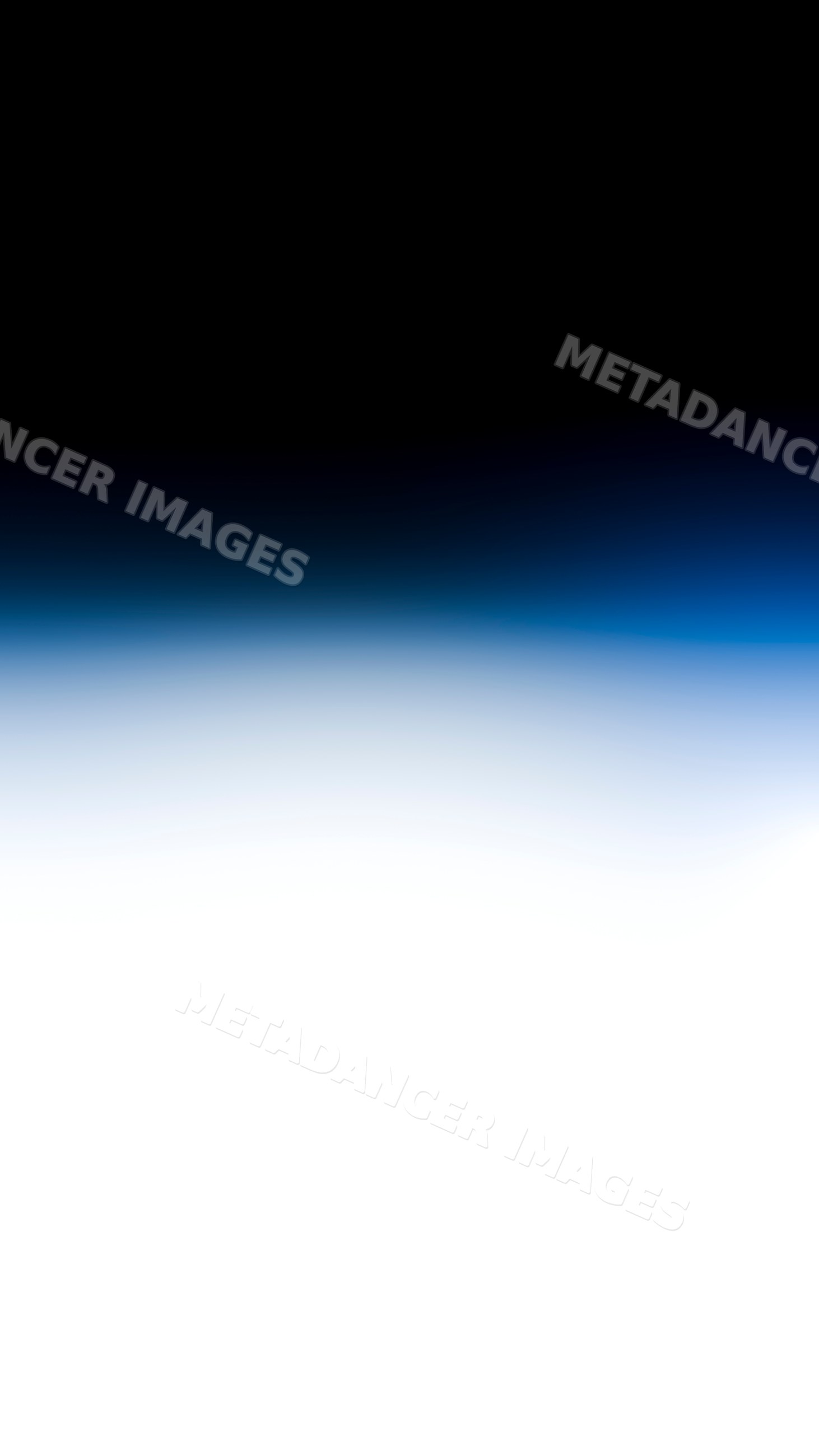 Gradient sky scene transitioning from black to blue to white horizon