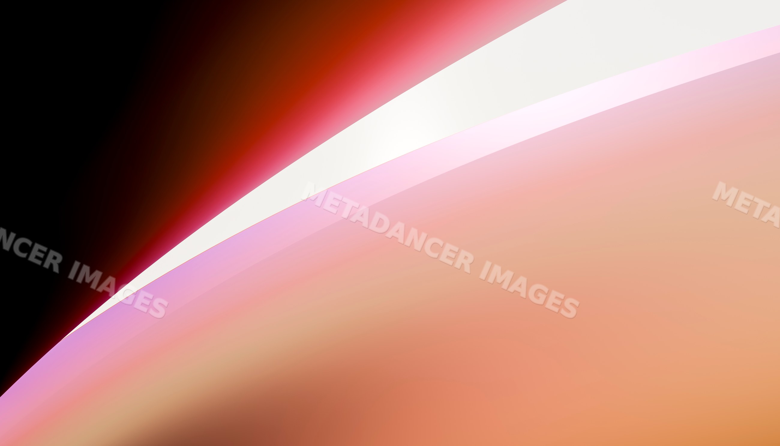 Abstract curved shapes with colorful gradient digital design