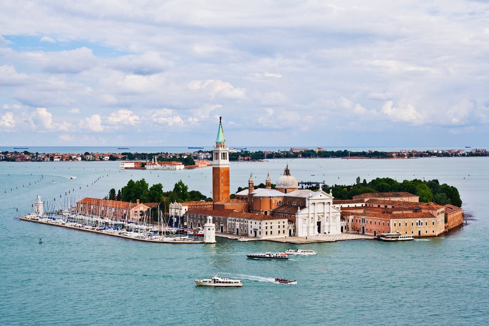 San giorgio maggiore island and church