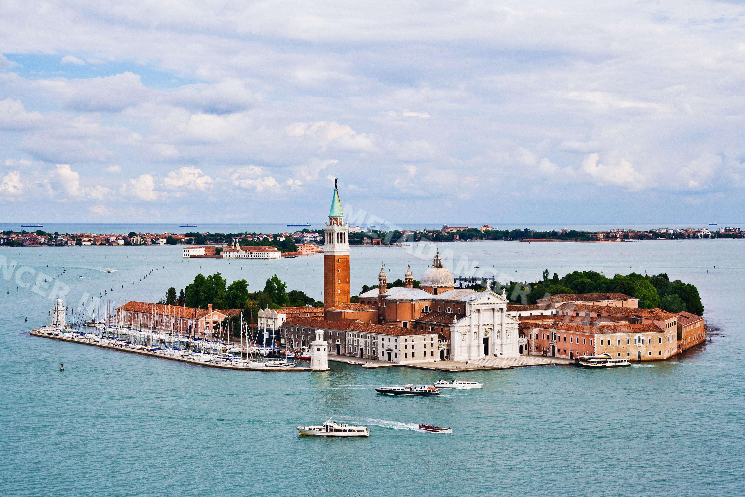 San giorgio maggiore island and church