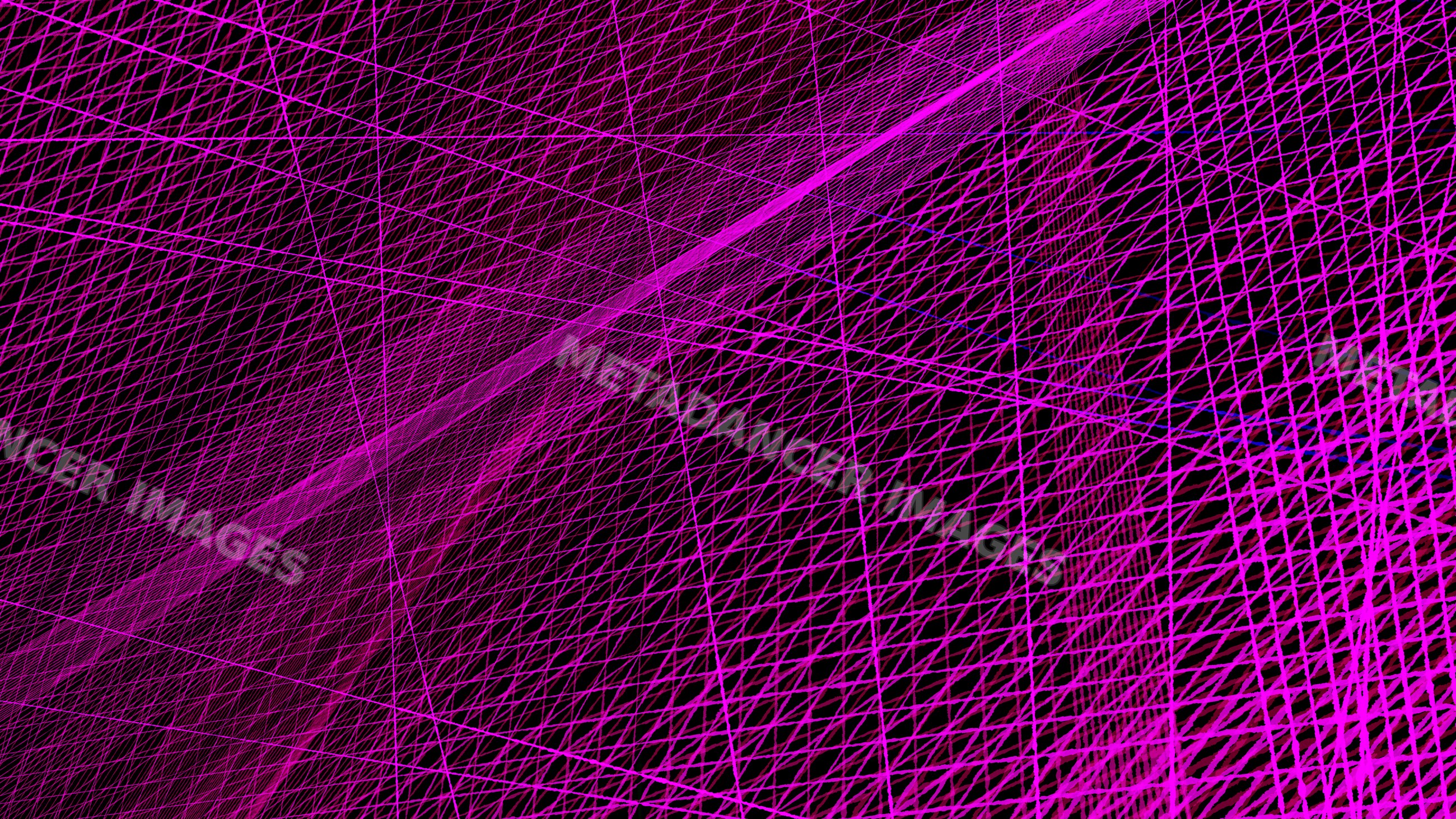 Purple abstract digital mesh of intersecting lines and geometric